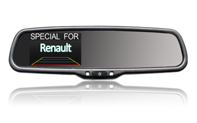 3.5 inch rearview mirror monitor Special For Renault ,AK-035LA42